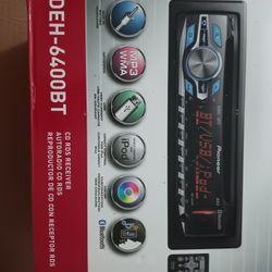 Pioneer AM/FM CD PLAYER W/BLUETOOTH OBO 