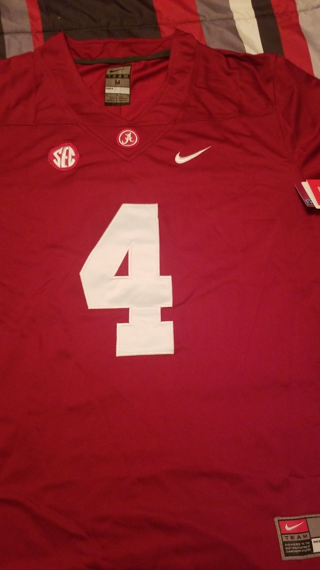 Nike adult Alabama Jersey (M)