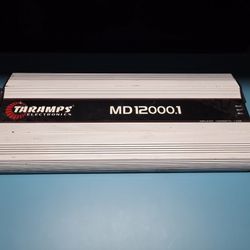 TARAMPS MD12000.1 1 Ohm version With 30-day warranty. 