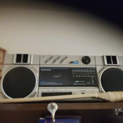 Radio With Cassette Tape Player