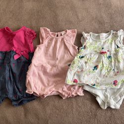 Baby Girl Rompers