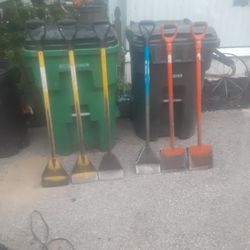 6 Shingle Removeing Shovels 