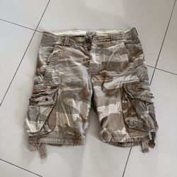 Jack And Jones Short Cargo Camo Pants 