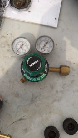 Oxygen welding guage