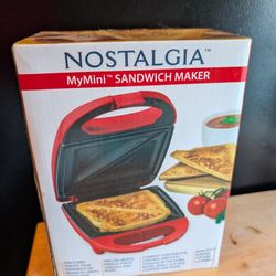 Nostalgia Sandwich Maker New