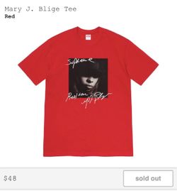 Supreme Mary J. Blige Tee🔥sz: M