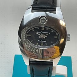 CustomTIme Swiss Mechanical Date Watch Vintage Retro 