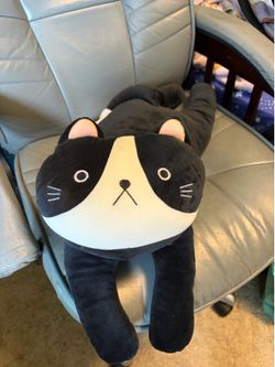 Large Tuxedo Cat Plush
