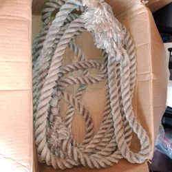 30 Foot 1  1/4 In. Thick Braided Rope