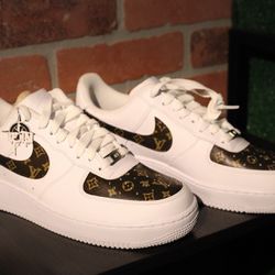 Brand New Custom Blue Louis Vuitton Nike Air Force 1s Size 9 for Sale in  Sacramento, CA - OfferUp