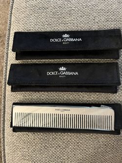 Dolce & Gabbana Metal Beauty Combs