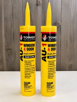 Tower Sealants AU-1 Window & Door Caulk – 2 Pack