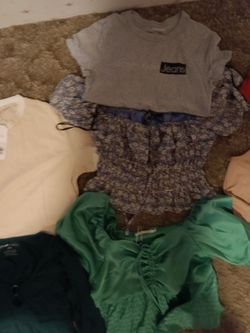 Shirts all different colors selling separately