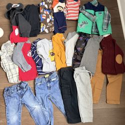 Boys 2T Fall Clothing Lot