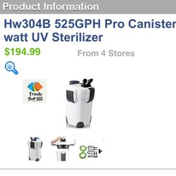 Canister Filter Kit/sterilizer