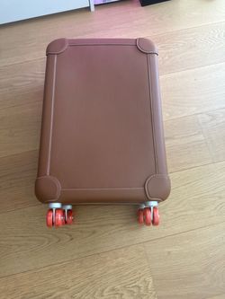 Hermes RMS Brown Leather Cabin  Luggage Suitcase