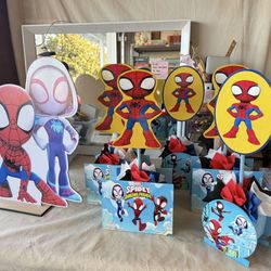 FREE BIRTHDAY DECORATIONS SPIDEY