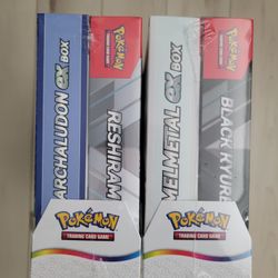 16 Pokemon TCG Booster Packs! Reshiram/Kyurem Bundles