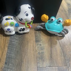 Baby Toys Dancing Crab And Dog