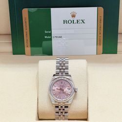 2015 Rolex Ladies 26mm DateJust-W/Card