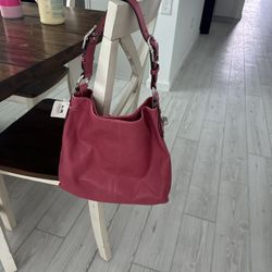 Leather Coach Purse 