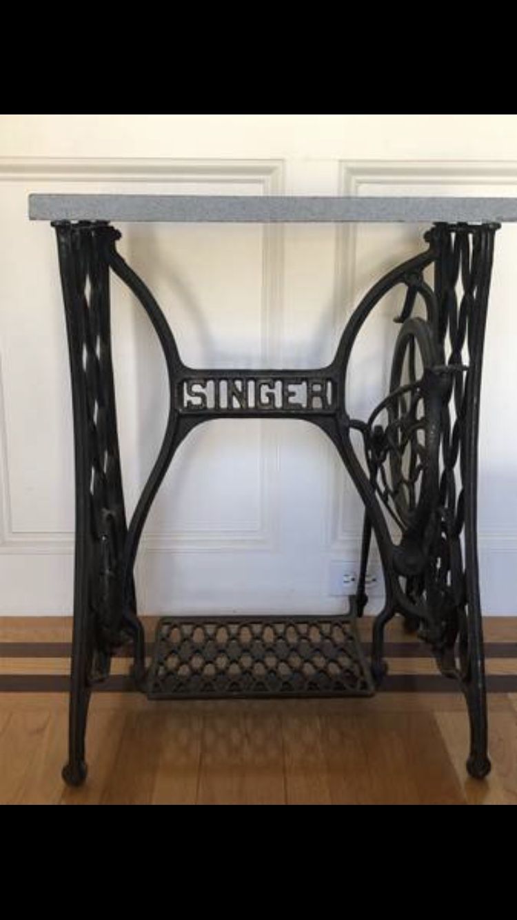 Old Singer Sewing Machine Base