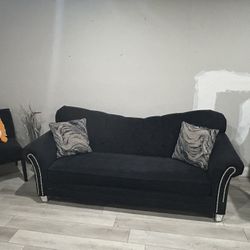 Black Glam Sofa 