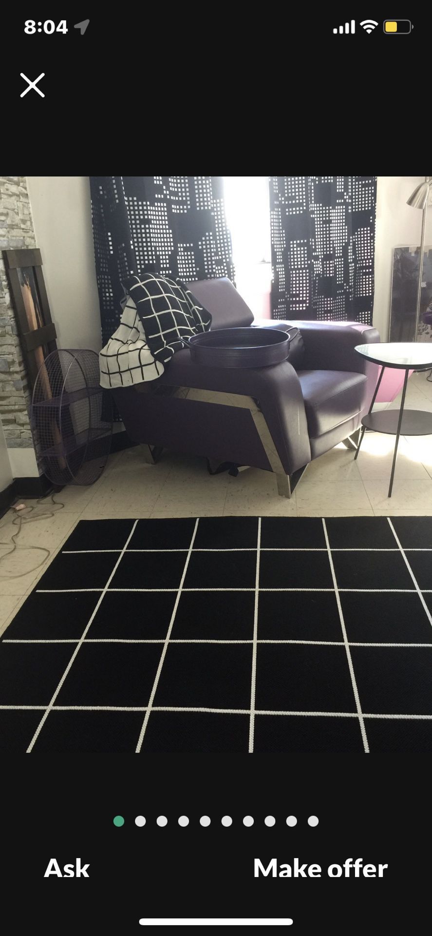 SVALLERUP IKEA REVERSIBLE Outdoor/Indoor AREA RUG