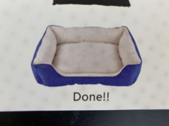 Washable dog bed 25 x 29