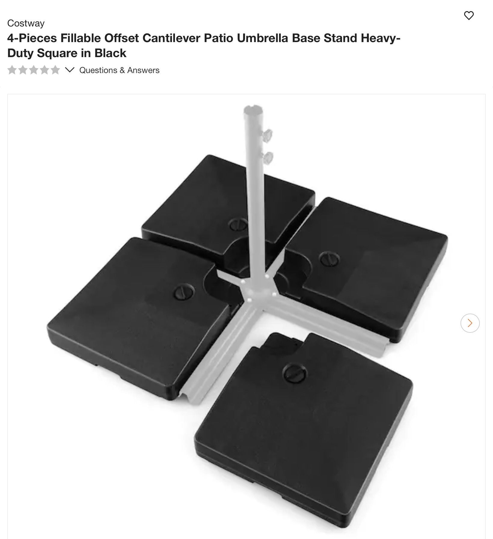 Umbrella base