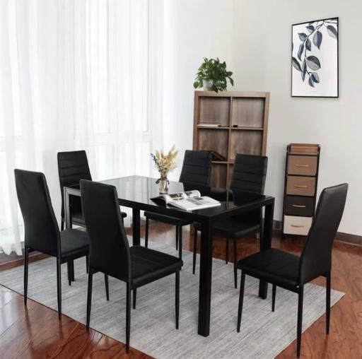 New Table Wht 6 Chairs For $449 