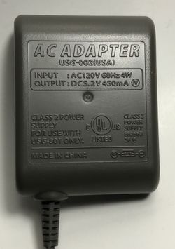 Nintendo Original AC Adapter USG-002 (USA)