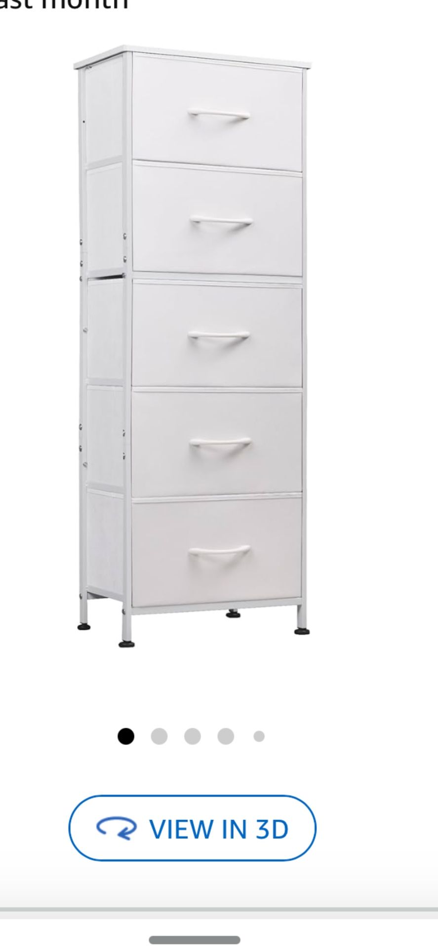 5 Drawer Dresser