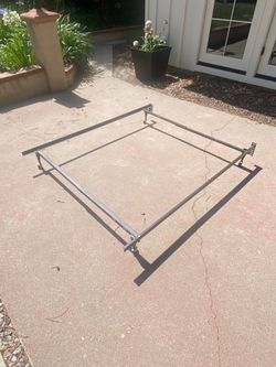 Twin Size Foldable Rolling Bed Frame