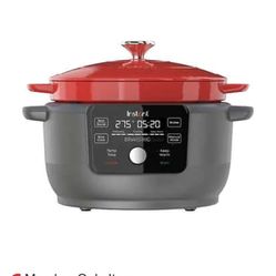 Instant Precision 6 Quart Cast Iron Dutch Oven