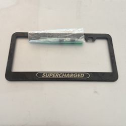 License Plate Frame (SuperCharged)