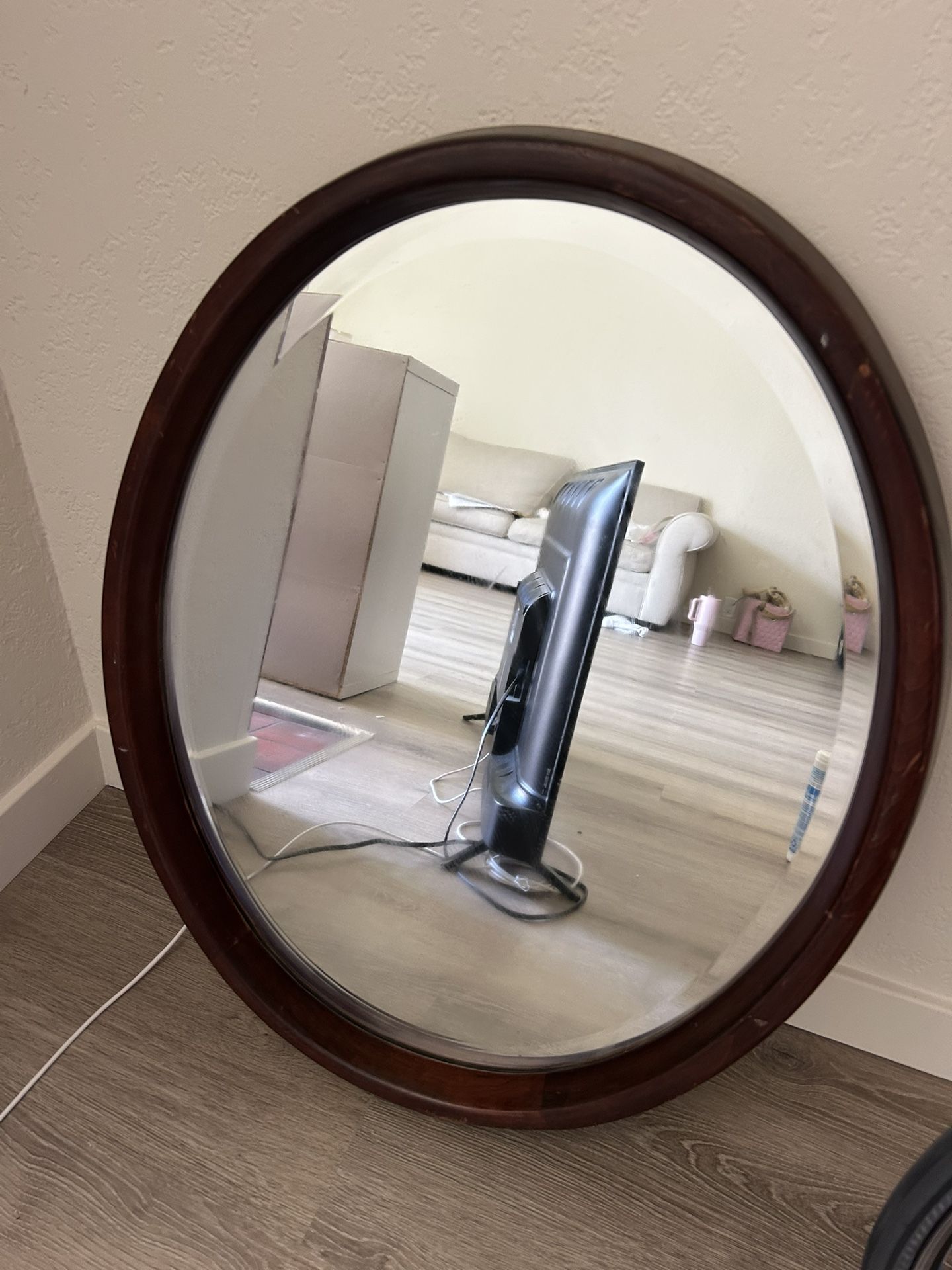 Vintage Circle Mirror