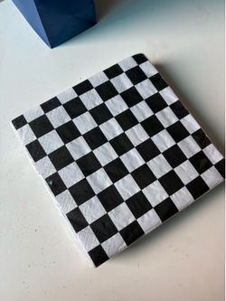 Checkered Napkins