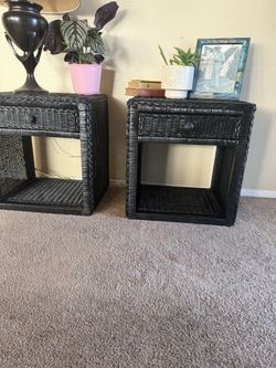 Rattan Nightstands