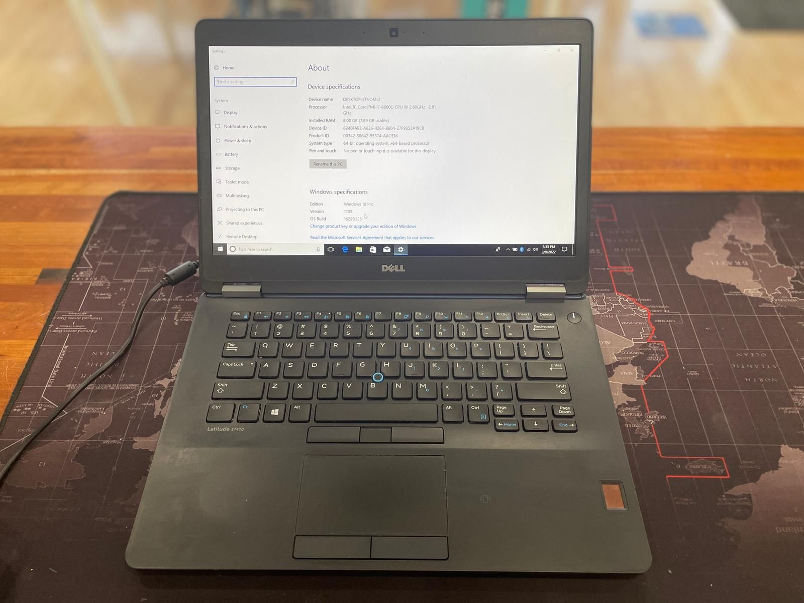 Dell Latitude E7470 Core i7 6Th gen 8GB RAM SSD!!