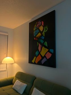 Color of Humanity Art Wall Framed. Original piece