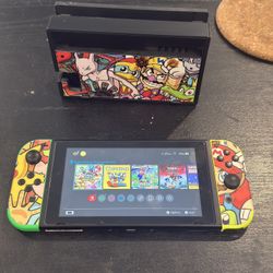 Nintendo Switch 1 (1st Gen) + Games