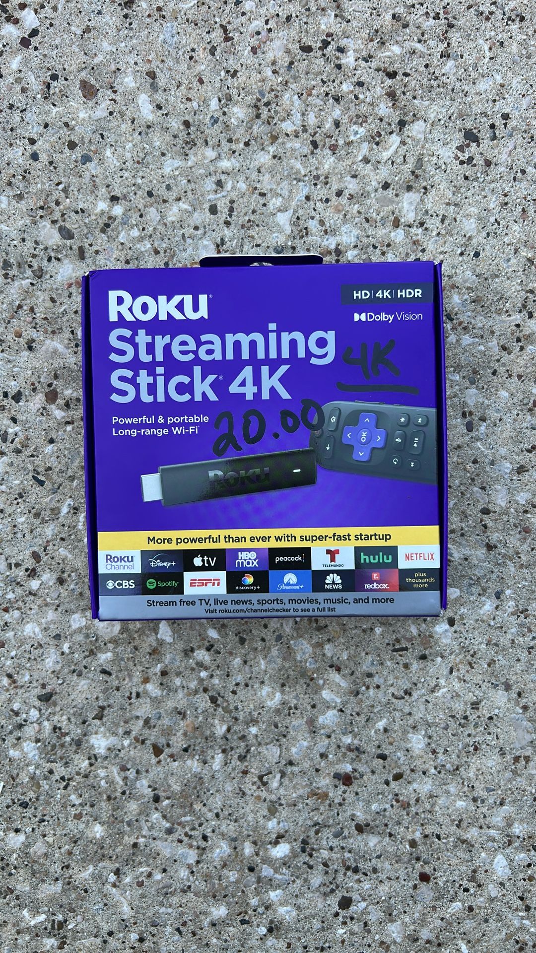 Roku Streaming Stick 4k