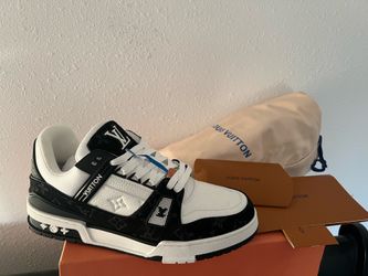 Louis Vuitton LV Trainer White Black