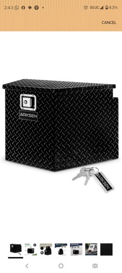 Arksen tongue trailer box truck/tool box
