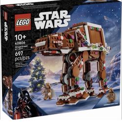 LEGO Star Wars 40806 Gingerbread AT-AT Sealed In Hand