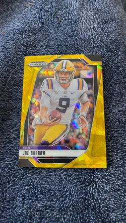 Joe Burrow Panini Prizm Gold LSU Tigers Card