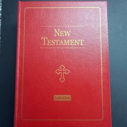 Red supreme new testament stash box