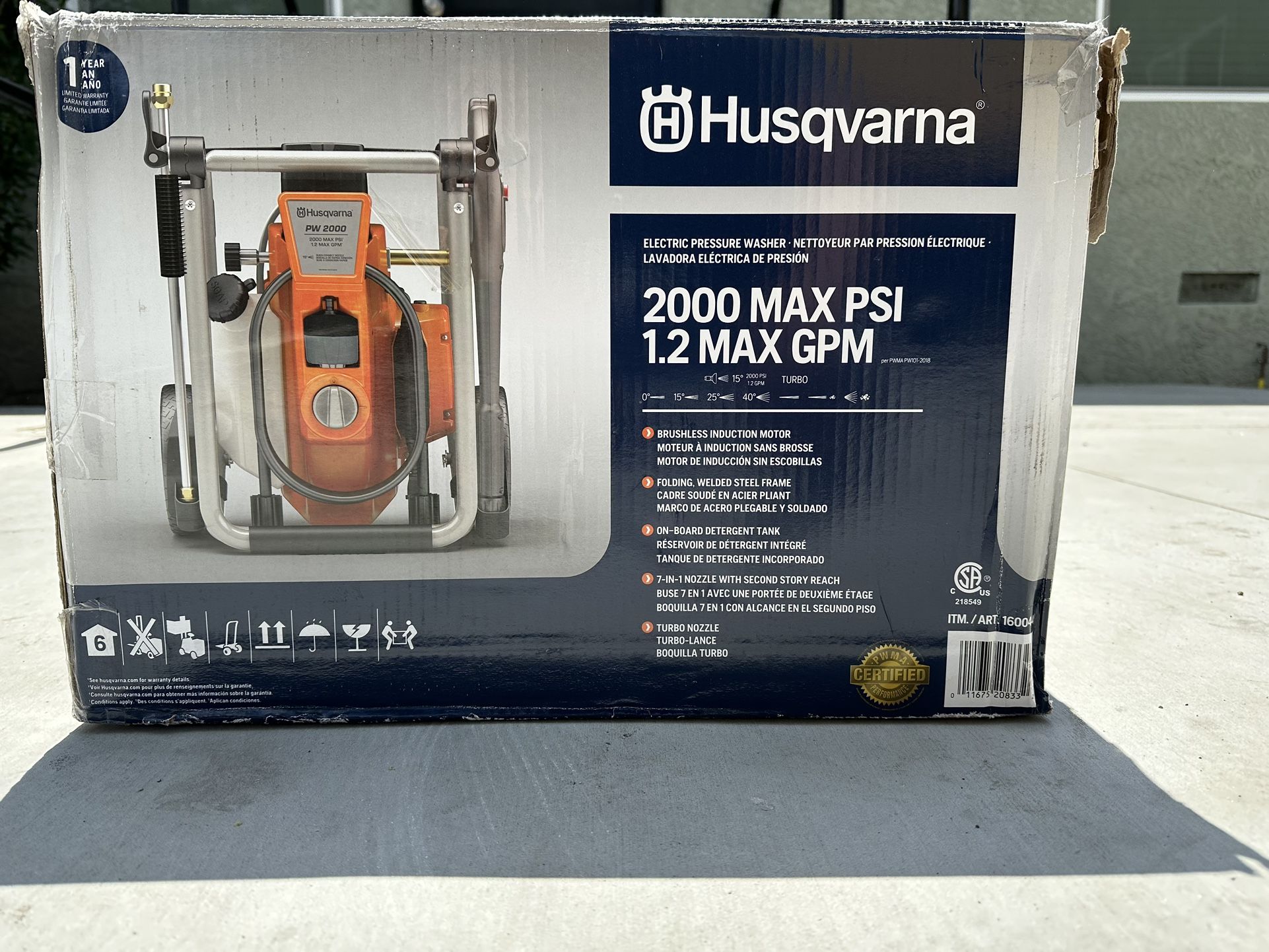 Husqvrana Power Washer