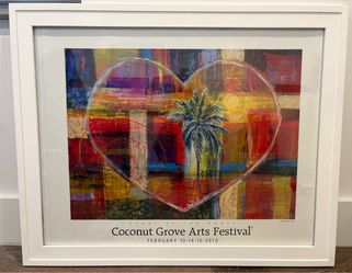 Coconut Grove Arts Festival 2010 Framed Poster